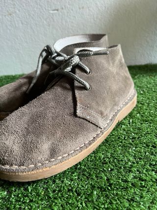 Botas de ante para niño