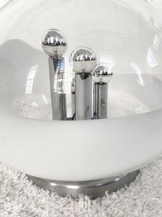 LÁMPARA "BIG BALL". SPACE AGE. 70s