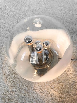 LÁMPARA "BIG BALL". SPACE AGE. 70s