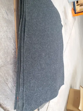 Moqueta gris para suelos de interior 1m x 1m