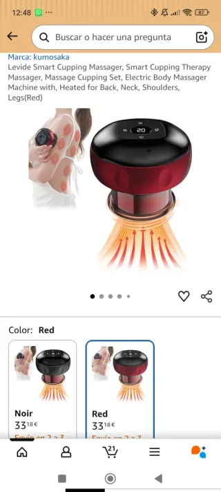 Instrumento Masajeador Inteligente