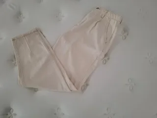 Pantalones Stradivarius beige