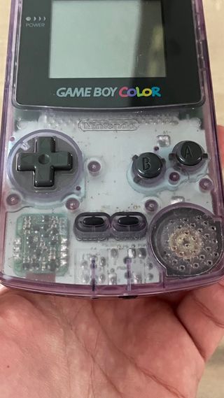 Nintendo Game Boy Color Morado Transparente