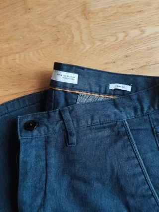 Vaqueros ZARA Slim Fit Azul