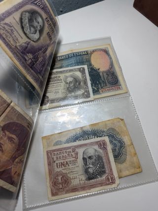 COLECCION BILLETES Y MONEDAS