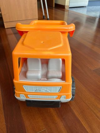 Camión Volquete Juguete Naranja grande