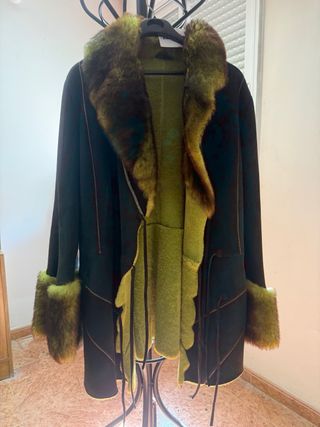 Chaqueta Piel y Pelo Mujer Talla XL y S