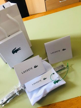 Pulsera Plata Lacoste Original