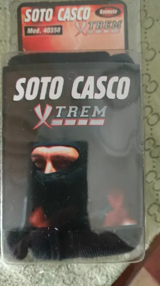 Pasamontañas para casco de moto