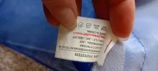 Coppia Tende Punta Blu e Bianco