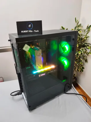 PC 128GB RAM DDR4, RTX 3070, 18 Nucleos 1.5TB SSD+