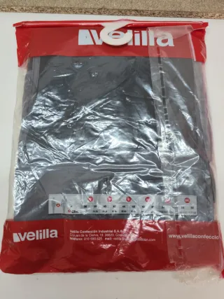 Pantalón trabajo Velilla gris talla L