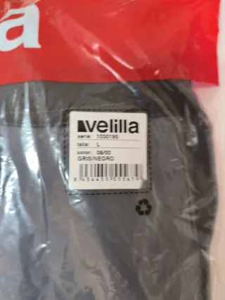 Pantalón trabajo Velilla gris talla L