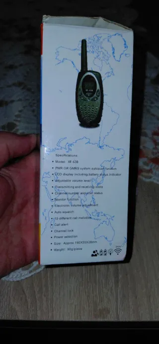 2 Walkie Talkies  Floureon  XF-638 Naranja