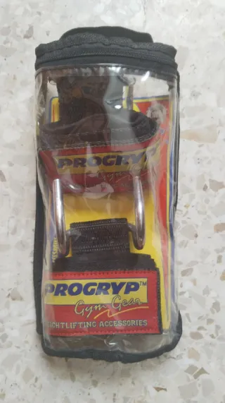 Progryp Gym Gear Ganchos Levantamiento Pesas