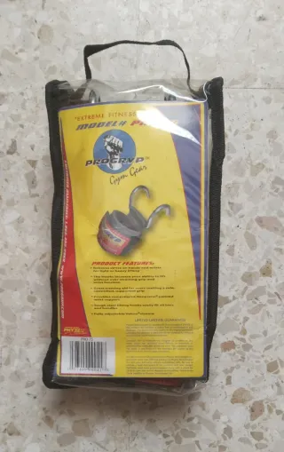 Progryp Gym Gear Ganchos Levantamiento Pesas