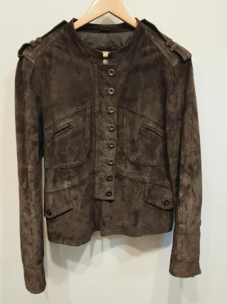 Chaqueta de Ante Marrón