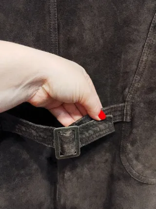 Chaqueta de Ante Marrón