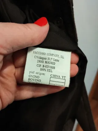 Chaqueta de Ante Marrón