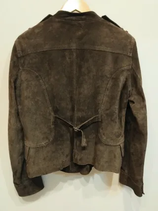 Chaqueta de Ante Marrón