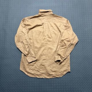 Camisa Vintage Banana Republic L 100%m Camel Hair