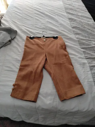 Pantalón fallero naranja talla s