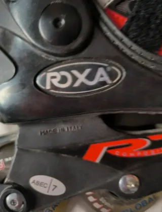 Juego Patines Línea y Protección y bolsa transport