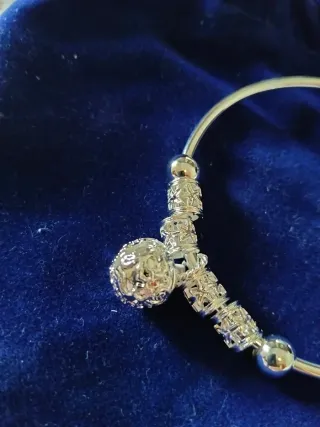 Pulsera Plata Mujer Ajustable