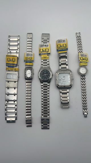 Lotto Orologi Acciaio Vintage Q&Q by Citizen