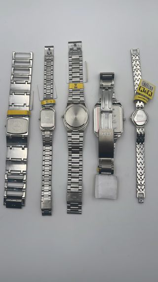 Lotto Orologi Acciaio Vintage Q&Q by Citizen