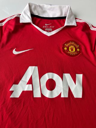 Camiseta Manchester United 2010 11 Rooney 10 Nike