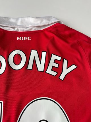 Camiseta Manchester United 2010 11 Rooney 10 Nike