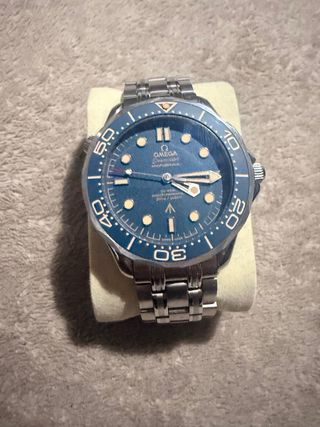 Omega Seamaster 007 Automático Azul