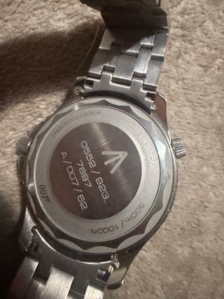 Omega Seamaster 007 Automático Azul