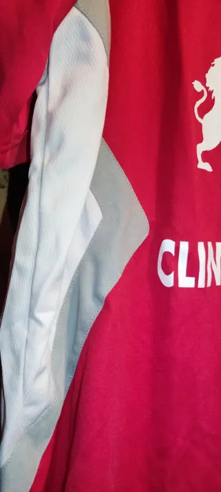 Camiseta CEJUDO XL Fútbol Roja y Blanca