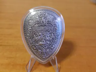 Moneda Plata Edición Limitada Escudo Enrique II