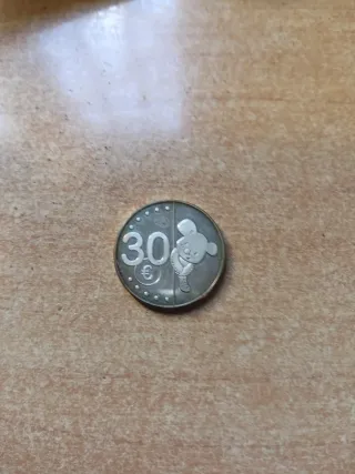 Moneda Plata Imaginarium Oso Avión