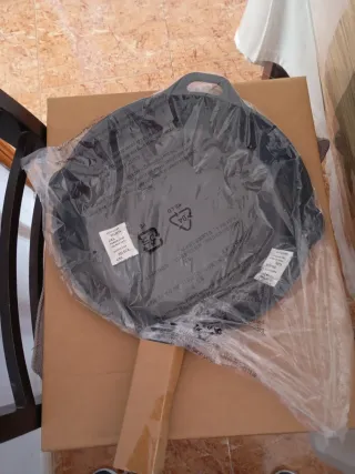 SARTÉN / PAELLERA De Hierro Fundido Negra Grande 4