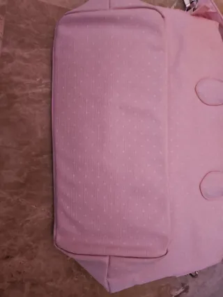 Bolso Pasito a Pasito rosa lunares