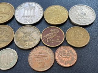 Lote monedas Grecia Dracmas