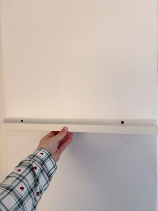 Estante flotante blanco