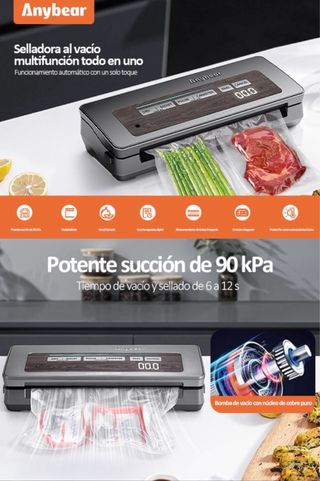 Envasadora al Vacío. PRECINTADA