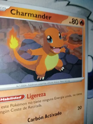 Lote 3 Cartas Pokémon Charmander