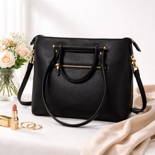 Bolso de hombro negro Parfois