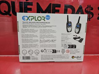 Pareja de Walkies Talkie Recargables Explor Bul.