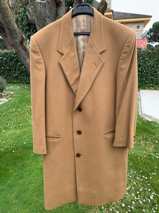 Abrigo lana marrón Emidio Tucci
