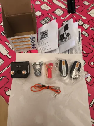 Desconectador Batería Inalámbrico 2 Mandos