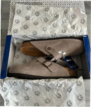 Birkenstock 38 Beige/Gris