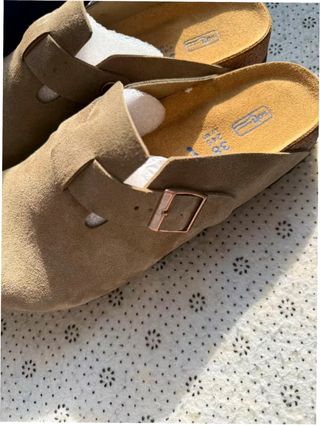Birkenstock Boston BS Taupe Talla 38