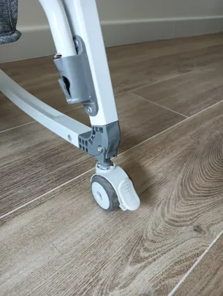 Minicuna colecho gris + colchón